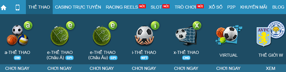 danh sách sản phẩm cá cược thể thao tại fun88 casino ca cuoc the thao online