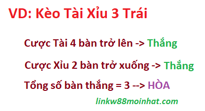 vi du keo tai xiu 3 ban