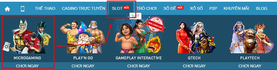 truy cap microgaming